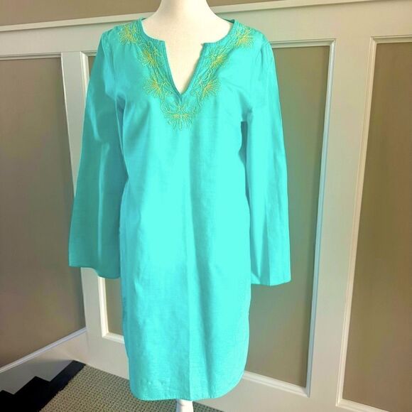 Lilly Pulitzer Elina sky blue, tunic dress. - Picture 1 of 4